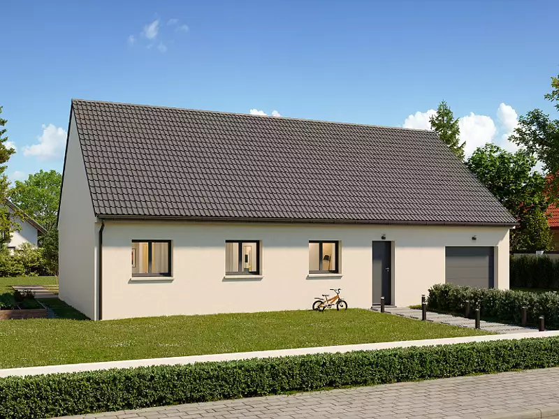 Maison neuve, 101 m² - Jarzé Villages (49140)