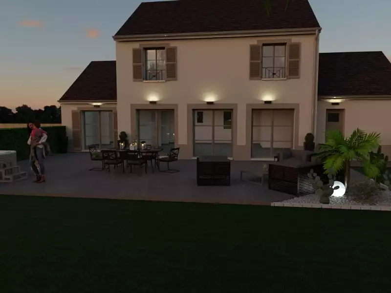 Maison neuve, 120 m² - Boissettes (77350)