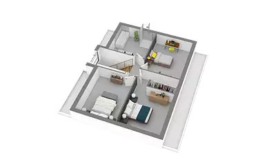 Maison neuve, 95,6 m²