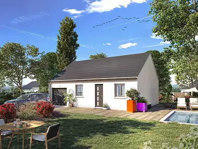 Maison neuve, 49 m²