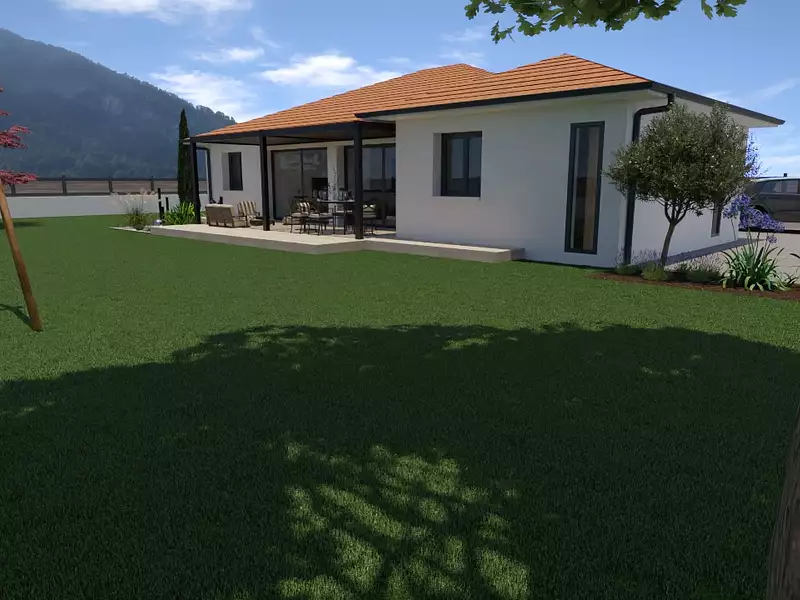 Maison neuve, 112 m² - Saint-Clair-sur-Galaure (38940)
