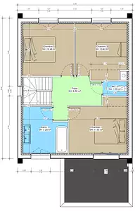 Maison neuve, 85,58 m²