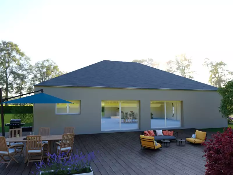 Maison neuve, 138 m² - Laigné-en-Belin (72220)