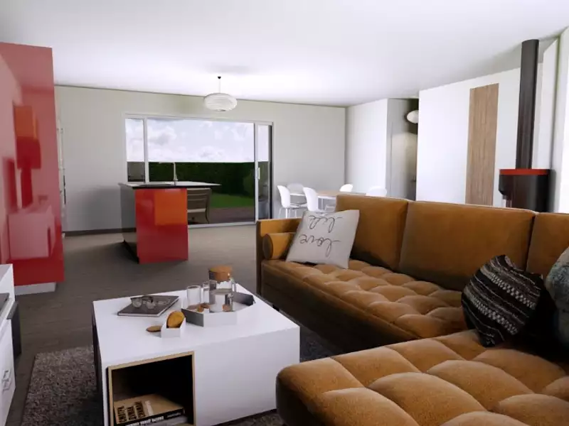 Maison neuve, 90 m² - La Croix-en-Touraine (37150)
