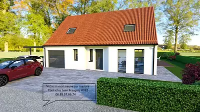 Maison neuve, 100 m²
