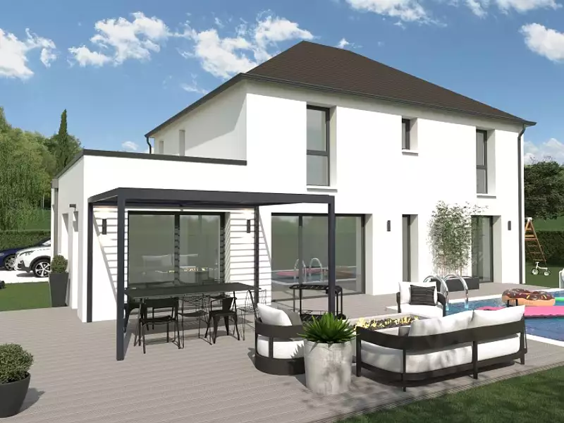 Maison neuve, 150 m² - Veigné (37250)