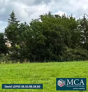 Terrain à bâtir, 1 200 m²