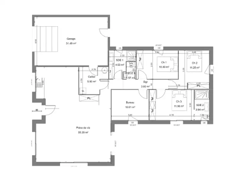 Maison neuve, 115 m² - Saint-Hilaire-de-Riez (85270)