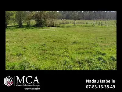 Terrain à bâtir, 2 000 m²