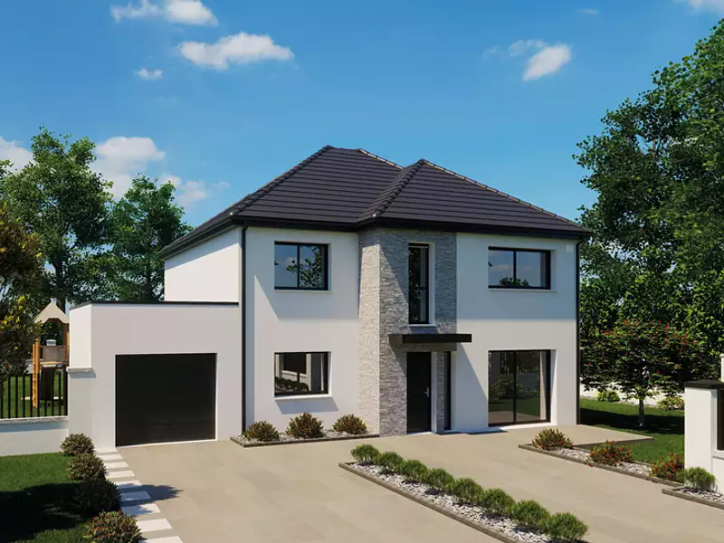 Maison neuve, 162 m² - Bièvres (91570)
