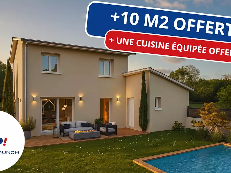 Maison neuve, 92 m² - Charnay-lès-Mâcon (71850)