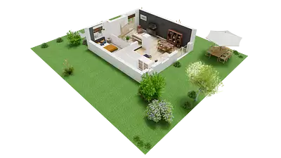 Maison neuve, 103,48 m²