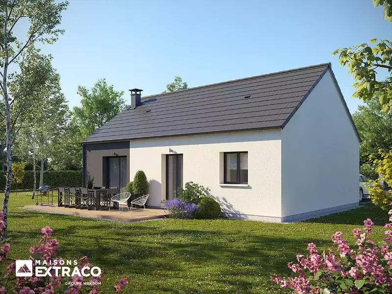 Maison neuve, 71 m² - Pont-l'Evêque (14130)