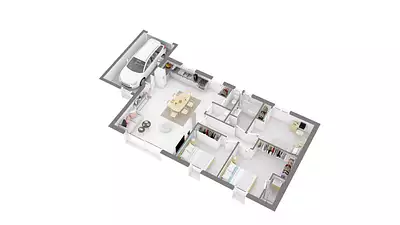 Maison neuve, 95 m²