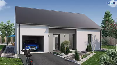Maison neuve, 63 m²