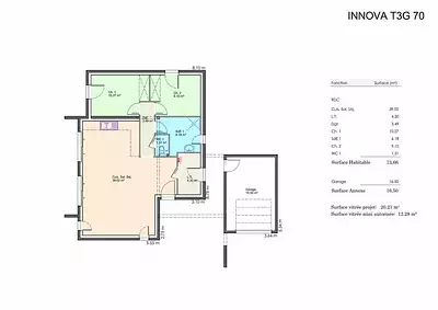 Maison neuve, 90 m²