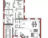 Maison neuve, 100 m²