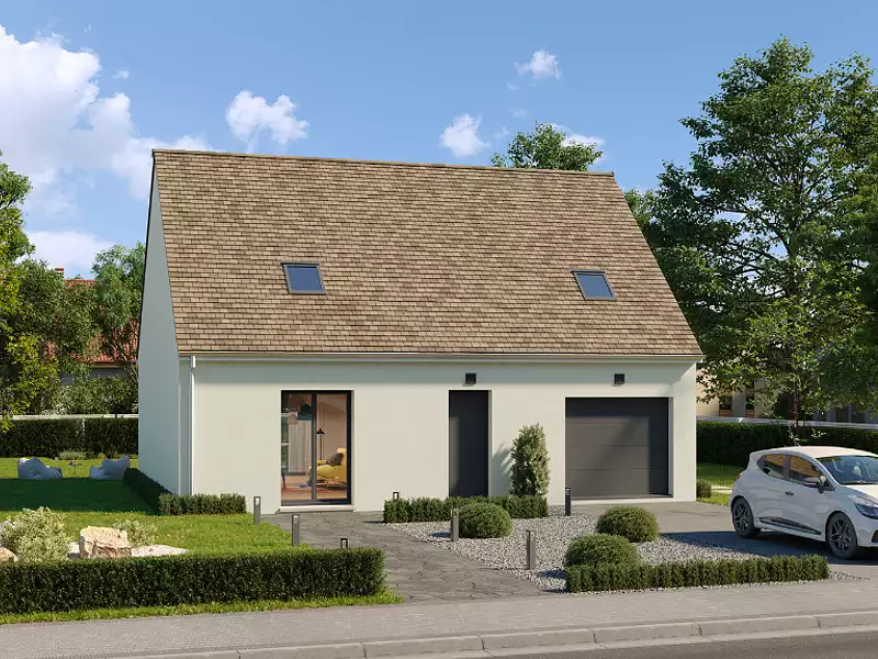 Maison neuve, 92 m² - Vulaines-sur-Seine (77870)