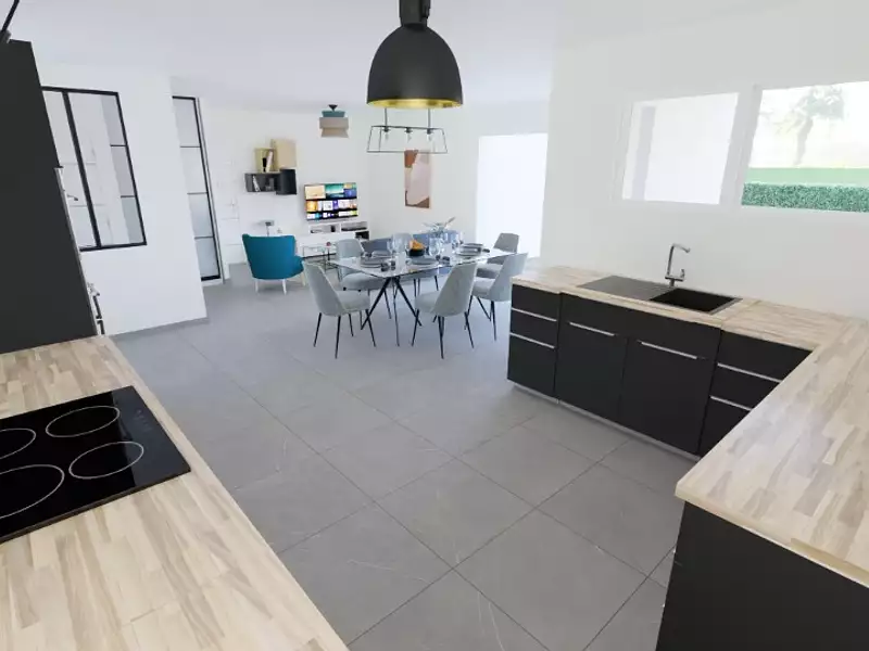 Maison neuve, 100 m² - Loriol-sur-Drôme (26270)