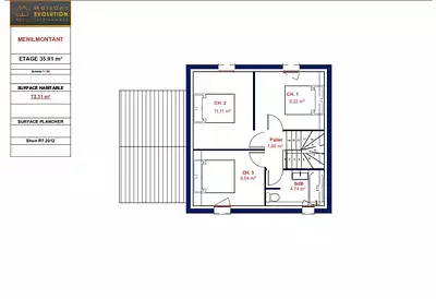 Maison neuve, 70 m²