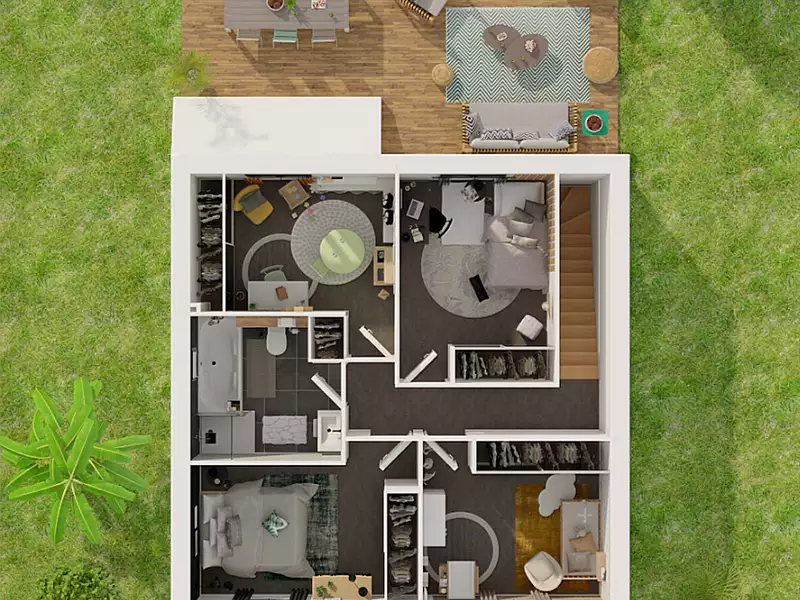 Maison neuve, 96 m² - Argenteuil (95100)