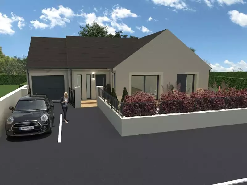 Maison neuve, 90 m² - Dannemois (91490)