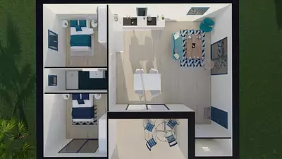 Maison neuve, 60 m²