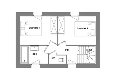 Maison neuve, 72 m²