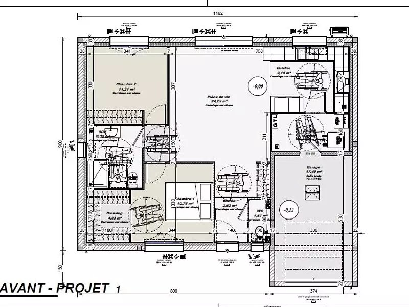 Maison neuve, 75 m² - Bonchamp-lès-Laval (53960)