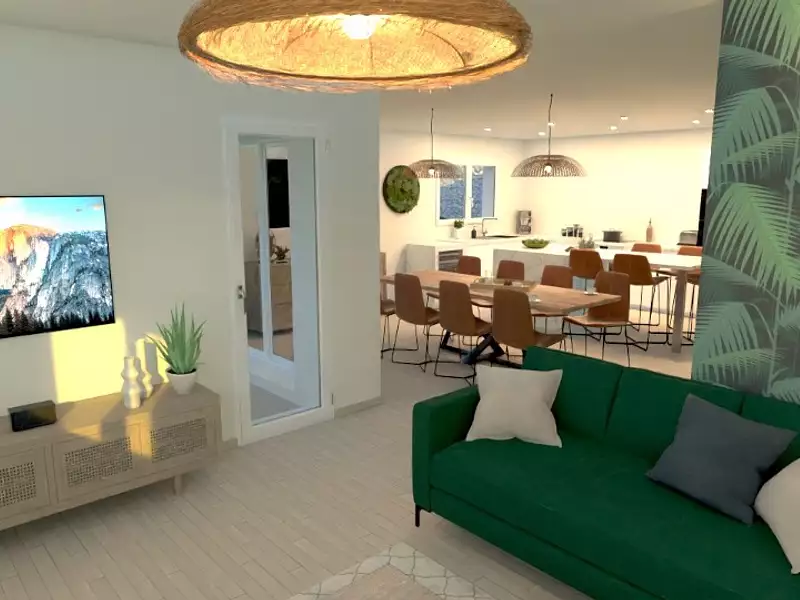 Maison neuve, 105 m² - Barjac (30430)