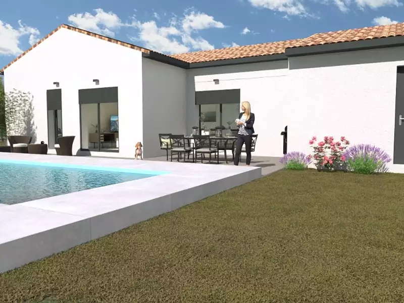 Maison neuve, 85 m² - Rocbaron (83136)