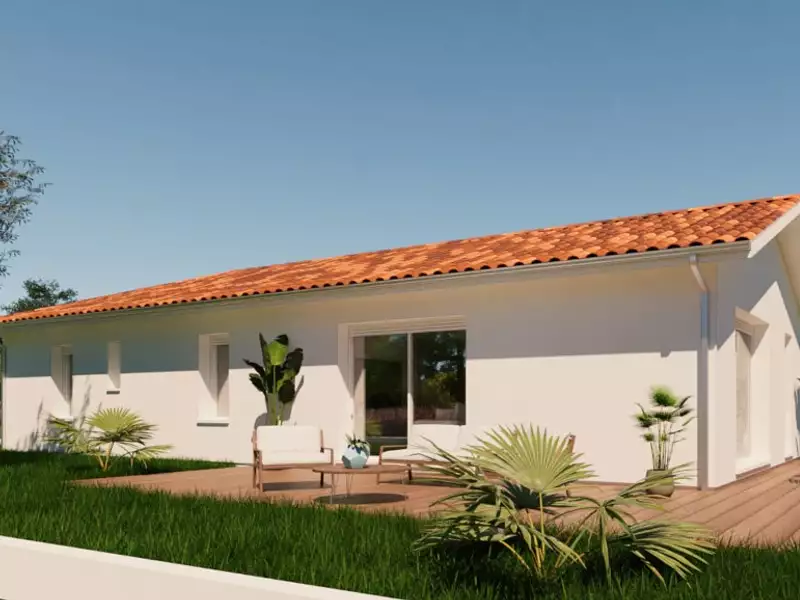 Maison neuve, 90 m² - Ondres (40440)