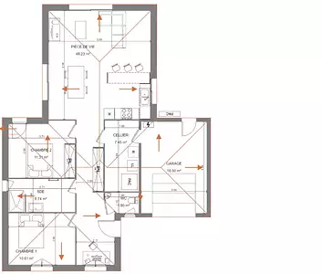 Maison neuve, 90 m²