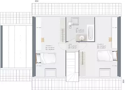 Maison neuve, 85 m²