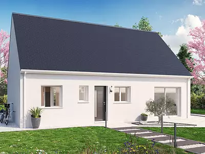 Maison neuve, 77 m²