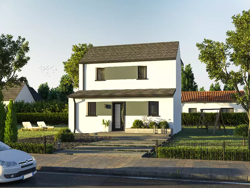 Maison neuve, 72 m² - Questembert (56230)