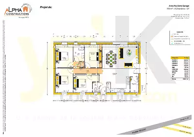 Maison neuve, 100 m²