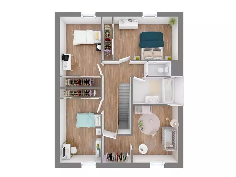 Maison neuve, 100 m² - Nantes (44000)