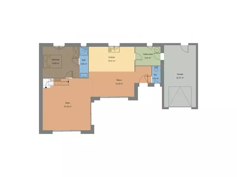 Maison neuve, 125 m² - Plourin (29830)