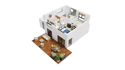 Maison neuve, 88,56 m²