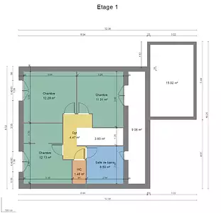 Maison neuve, 100 m²