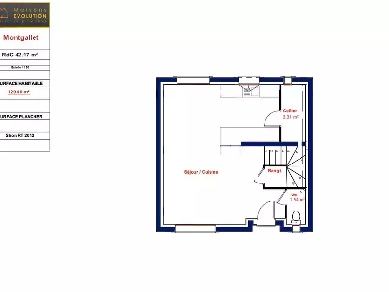 Maison neuve, 120 m² - Rambouillet (78120)