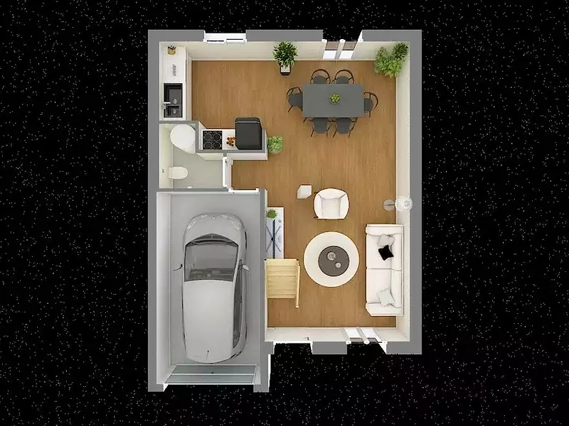 Maison neuve, 90 m² - Saizerais (54380)
