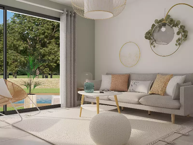 Maison neuve, 98 m² - Saint-Alexandre (30130)