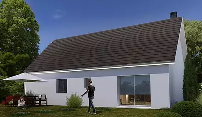 Maison neuve, 72,75 m²