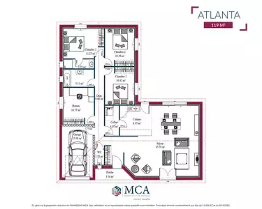 Maison neuve, 115 m²