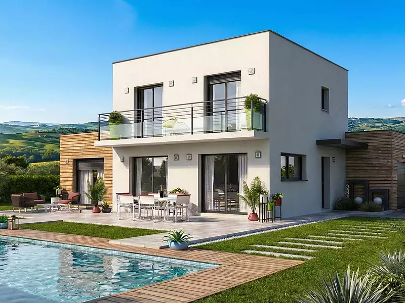 Maison neuve, 110 m² - Monnetier-Mornex (74560)