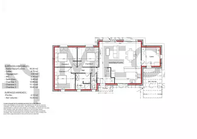 Maison neuve, 106 m²