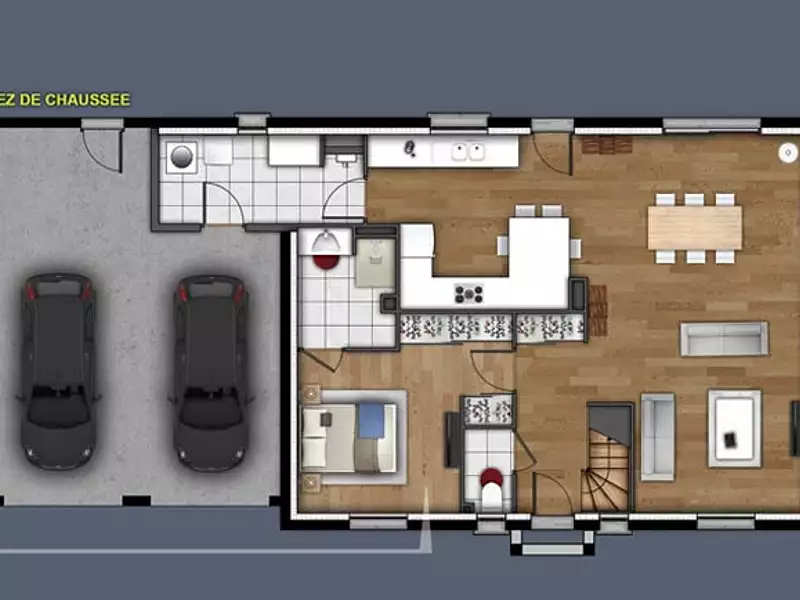 Maison neuve, 151 m² - Le Neubourg (27110)