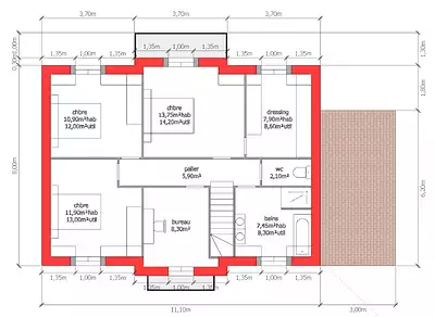Maison neuve, 142 m²